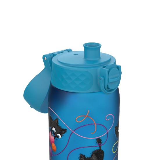 Sticla apa pentru copii, recyclon, 350ml, Cats - Ion8