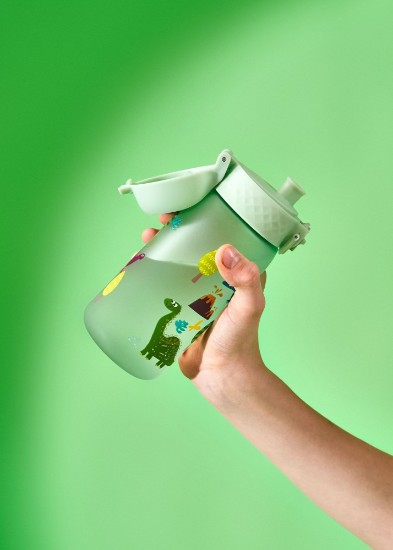 Sticla apa pentru copii, recyclon, 350ml, Dinosaurs - Ion8