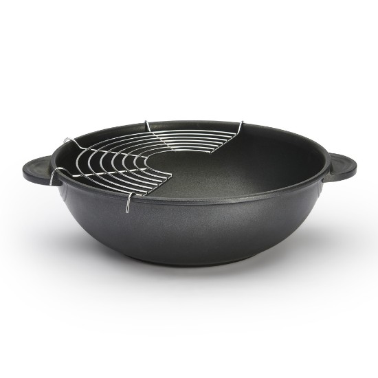 Gratar pentru wok, 32 cm, inox - de Buyer