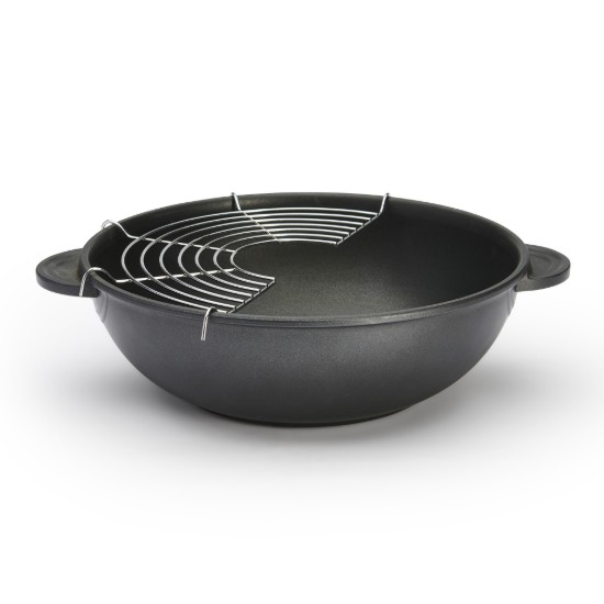 Gratar pentru wok, inox, 32cm - de Buyer