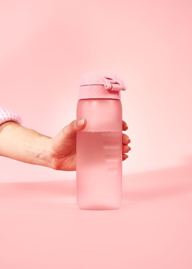 Sticla apa Slim, recyclon, 500ml, Rose Quartz - Ion8