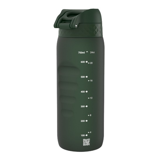 Sticla apa, recyclon, 750ml, Dark Green - Ion8