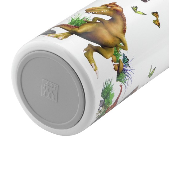 Sticla pentru copii, inox, 350ml, "Dinos", White-Grey - Zwilling