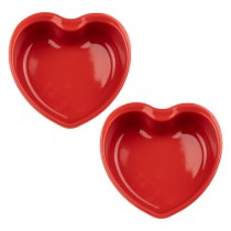 Set 2 tavi ramekin inima, ceramica, 13,5 cm/0,85 L, "Appolia" - Peugeot