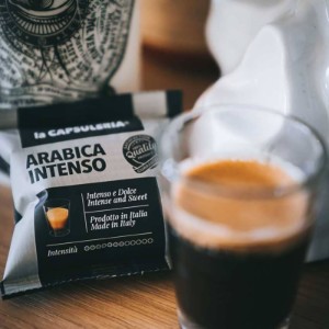 Cafea Arabica Intenso, 100 capsule compatibile Nespresso - La Capsuleria