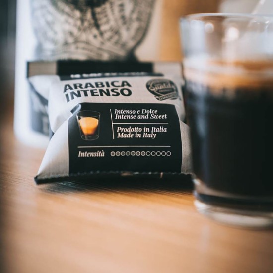 Cafea Arabica Intenso, 100 capsule compatibile Nespresso - La Capsuleria