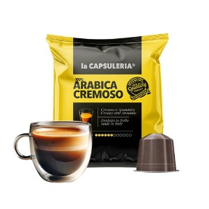 Cafea Cremoso 100% Arabica, Monorigine, 100 capsule compatibile Nespresso - La Capsuleria