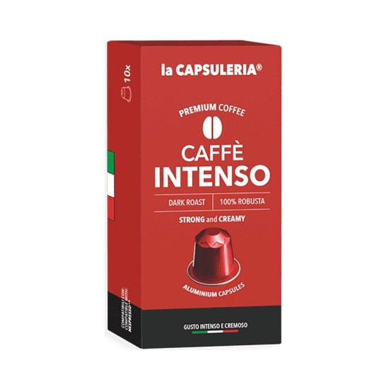 Cafea Intenso, 10 capsule compatibile Nespresso - La Capsuleria