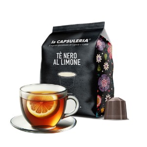 Ceai Negru cu Lamaie, 10 capsule compatibile Nespresso - La Capsuleria