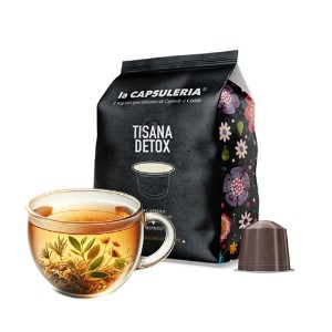 Ceai de Plante Detoxifiant, 10 capsule compatibile Nespresso - La Capsuleria