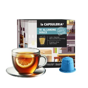 Ceai de Lamaie Dulce, 10 capsule compatibile Nespresso - La Capsuleria
