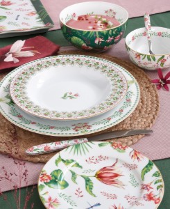 Bol portelan, 23 cm, "Botanique Chic" - Nuova R2S