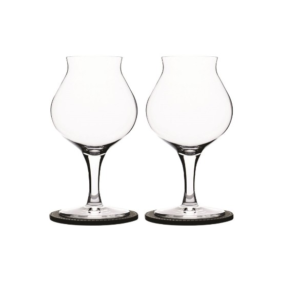 Set 2 pahare bere, sticla, 330ml, Power&Texture, "Bierissime" - Peugeot