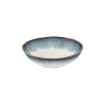 Farfurie supa, portelan, 19 cm, "Nuances", Albastru - Easy Life