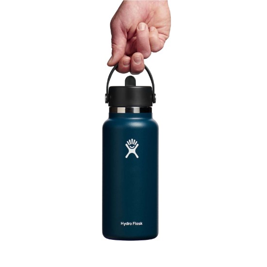 Sticla termos, inox, 950ml, "Wide Straw", Indigo - Hydro Flask