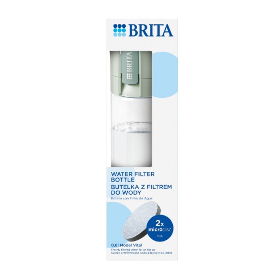 Sticla filtranta BRITA Vital 600 ml (Lightgreen)