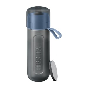 Sticla filtranta BRITA Active 600 ml (Darkblue) + 2 filtre MicroDisc