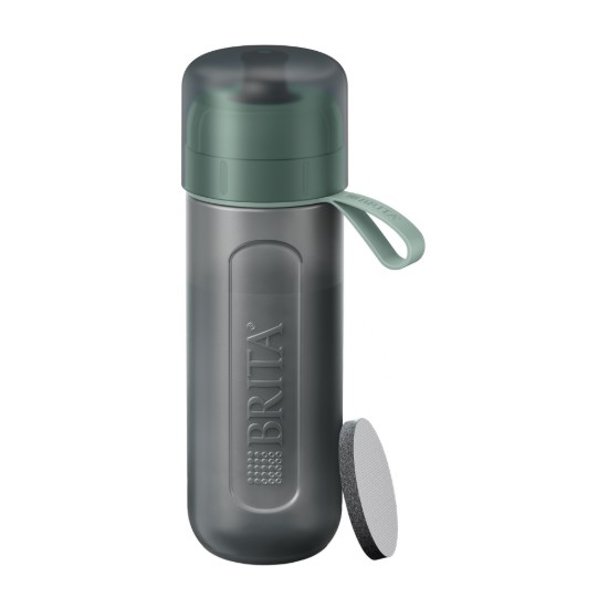Sticla filtranta BRITA Active 600 ml (Darkgreen) + 2 filtre MicroDisc