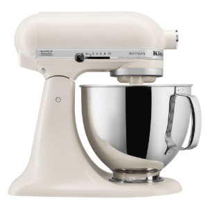Mixer cu bol 4.8L, Artisan, Model 125, Porcelain White - KitchenAid