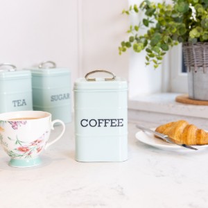 Cutie pentru cafea, 11 x 11 x 17 cm, Albastru - Kitchen Craft