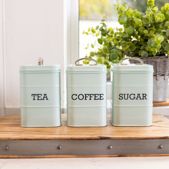 Cutie pentru cafea, 11 x 11 x 17 cm, Albastru - Kitchen Craft