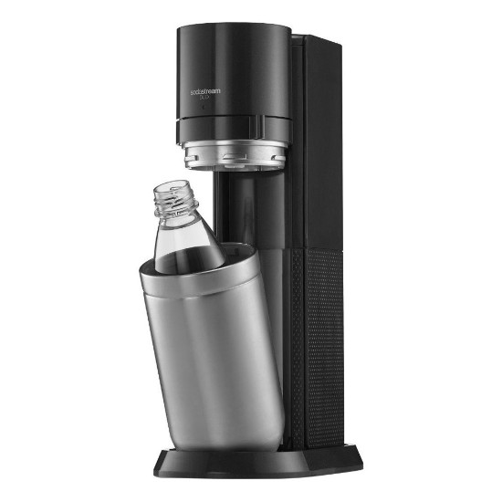 Aparat sifon Duo, cu 2 sticle incluse, Negru Metalic - SodaStream