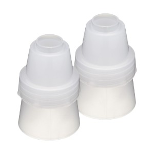 Set 2 capete punga decorare, plastic, 35 mm - Kitchen Craft