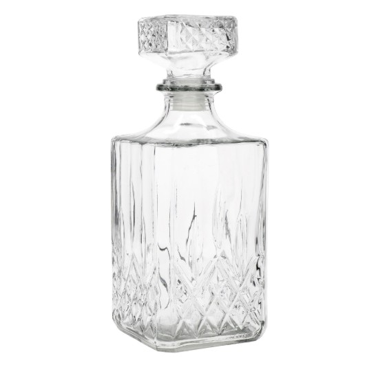 Set decantor si pahare whisky, 5 piese, sticla - BarCraft