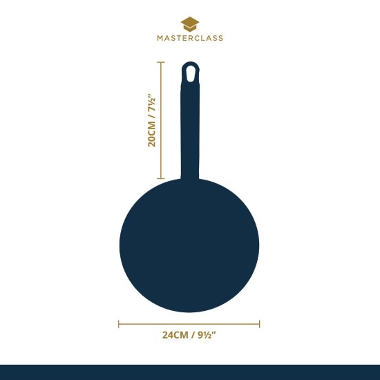 Tigaie aluminiu, 24 cm, “MasterClass” - Kitchen Craft