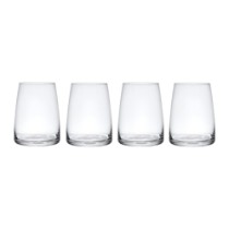 Set 4 pahare apa, sticla cristalina, 350ml, "Palermo" - Mikasa