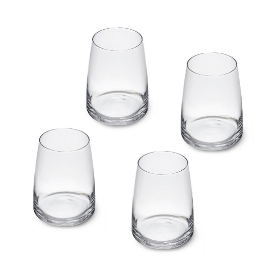 Set 4 pahare apa, sticla cristalina, 350ml, "Palermo" - Mikasa