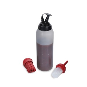 Sticla sos, cu 3 capete interschimbabile, 350ml, plastic - MasterClass