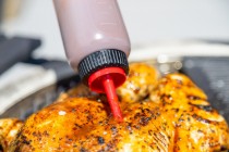 Sticla sos, cu 3 capete interschimbabile, 350ml, plastic, "Master Class" - Kitchen Craft