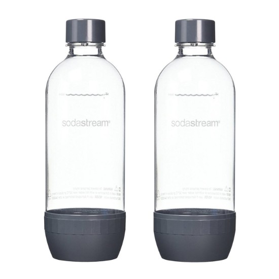 Set 2 sticle carbonatare, plastic, 1 L - SodaStream