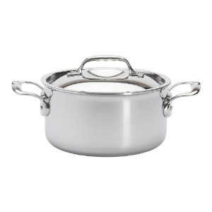 Cratita inox 5-Ply, cu capac, 20cm/3,4L, "Affinity" - de Buyer