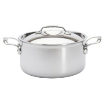 Cratita inox cu capac, 5-Ply, 24cm/5,4L, "Affinity" - de Buyer