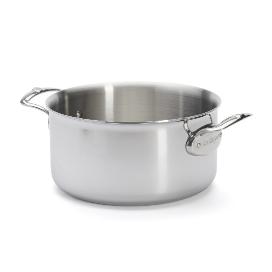 Cratita inox cu capac, 5-Ply, 24cm/5,4L, "Affinity" - de Buyer