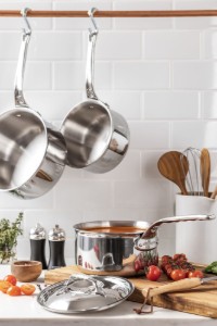 Cratita inox cu capac, 5-Ply, 20cm/3,4L, "Affinity" - de Buyer