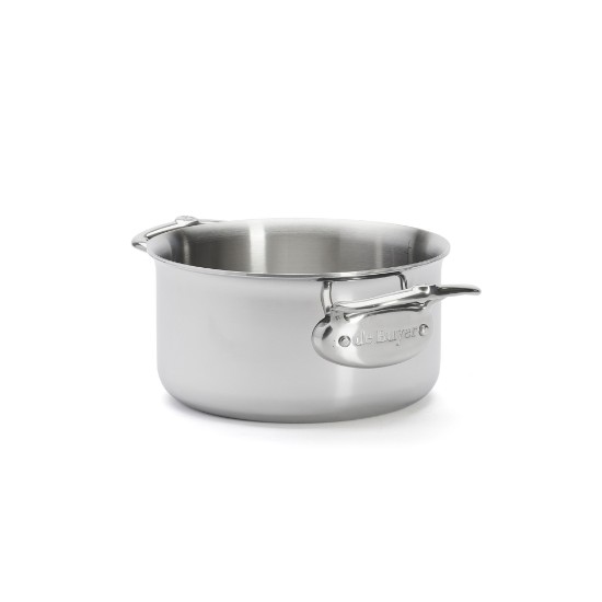 Cratita inox 5-Ply, cu capac, 16cm/1,8L, "Affinity" - de Buyer