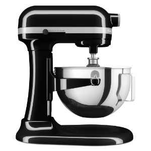 Mixer cu bol 5.2L, Model HEAVY DUTY, Onyx Black - KitchenAid