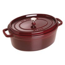 Oala Cocotte ovala, fonta, 33cm/6,7L, Grenadine - Staub