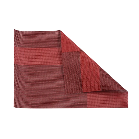 Set 4 suporturi farfurii (naproane), 45 x 30 cm, Burgundy