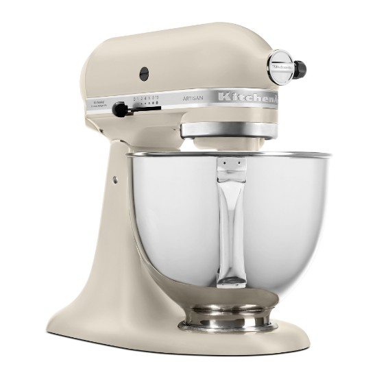 Mixer cu bol 4.8L, Artisan, Model 125, Fresh Linen - KitchenAid