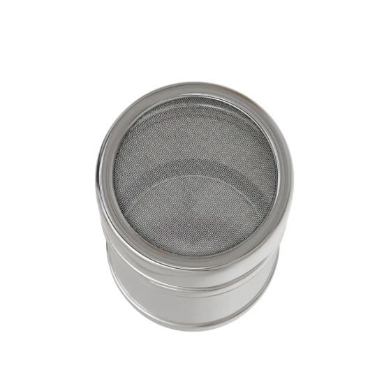 Recipient pentru presarat, inox, 6 x 10 cm