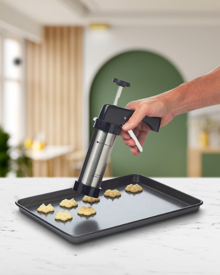 Set decorare prajituri, 22 piese, inox - MasterClass