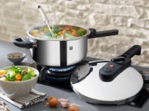 Oala sub presiune, inox, 22cm/4L, "EcoQuick II" - Zwilling