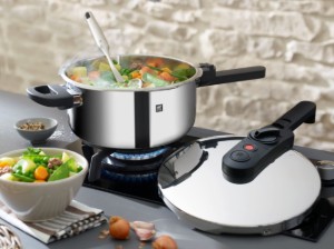 Oala sub presiune, inox, 22cm/4L, "EcoQuick II" - Zwilling