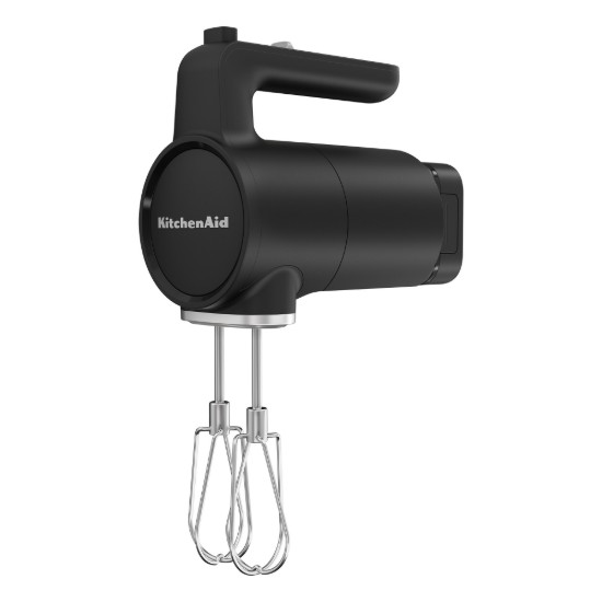 Mixer de mana Go Cordless, cu baterie, 7 viteze, Matte Black - KitchenAid
