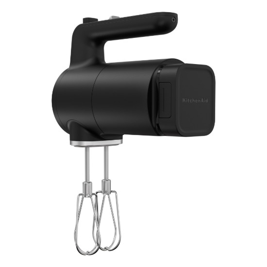 Mixer de mana Go Cordless, cu baterie, 7 viteze, Matte Black - KitchenAid