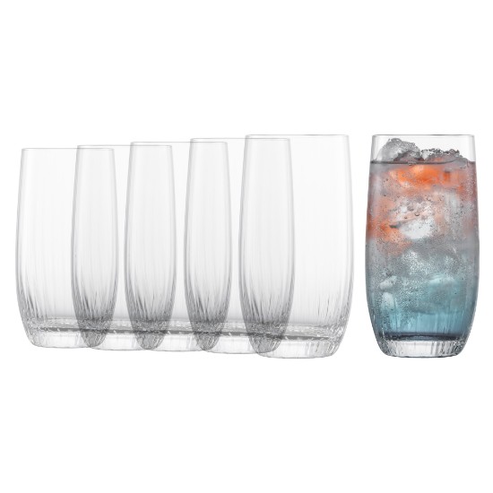 Set 6 pahare long drinks, sticla cristalina, 499ml, "Melody" - Schott Zwiesel